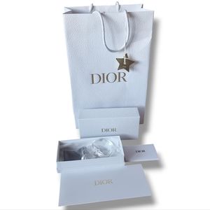 Christian Dior sunglasses box with paper bag